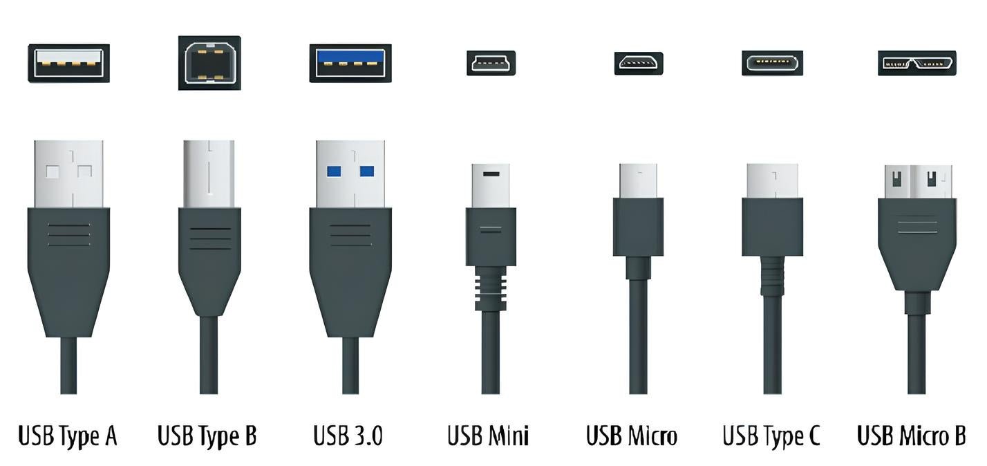 Câble Mini USB Vers Type-C