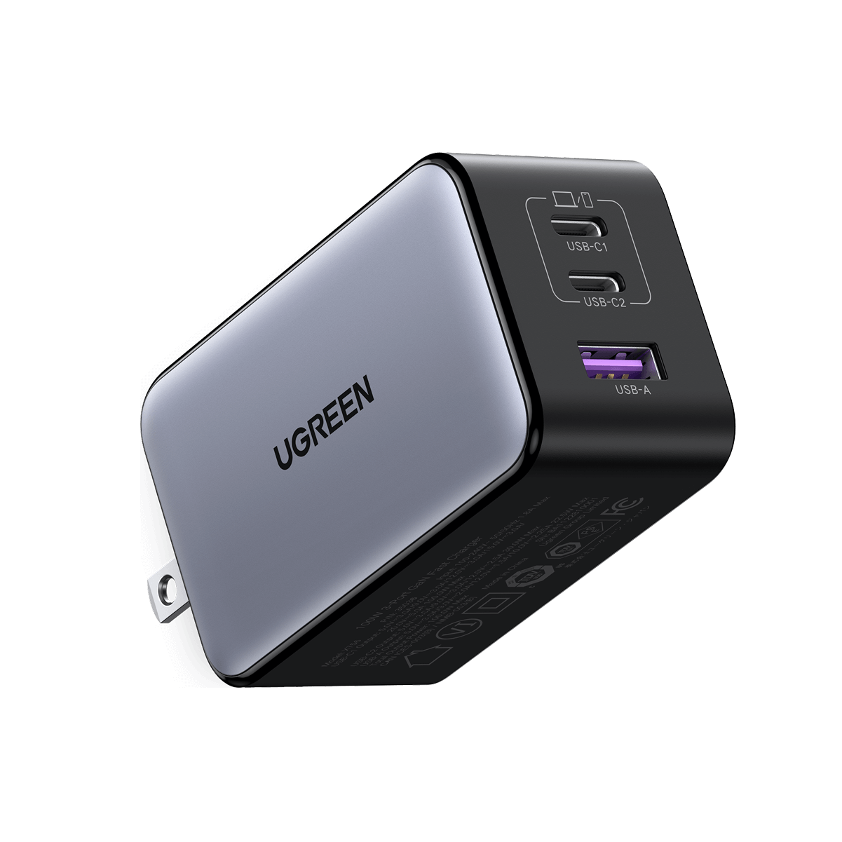 UGREEN Nexode 100W 3-Port Charger – UGREEN Official Site