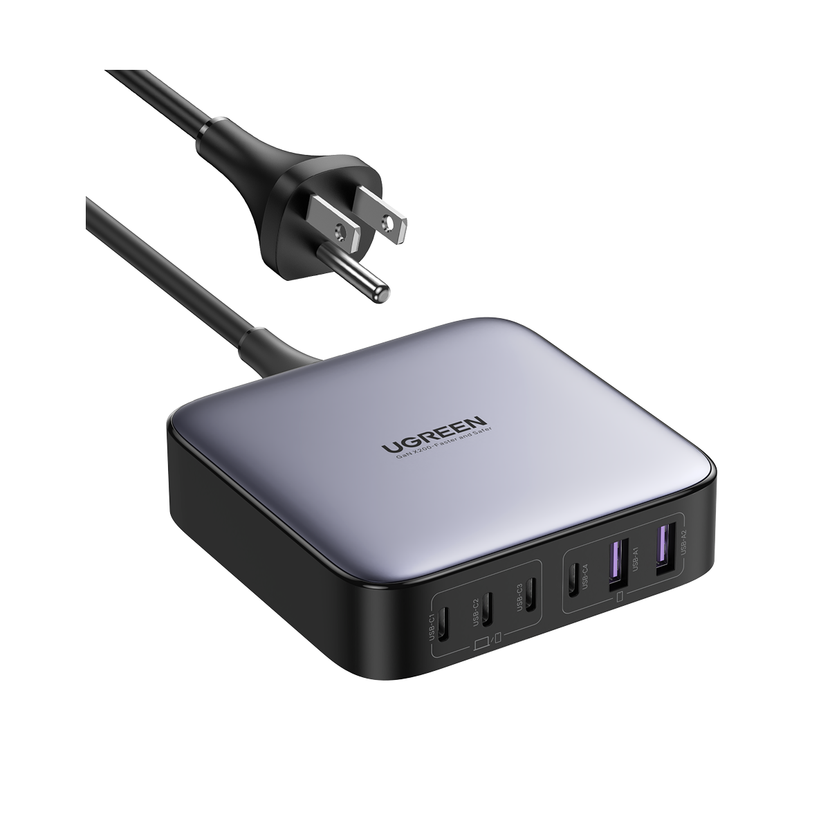 UGREEN Nexode 200W 6-Port Charger – UGREEN Official Site