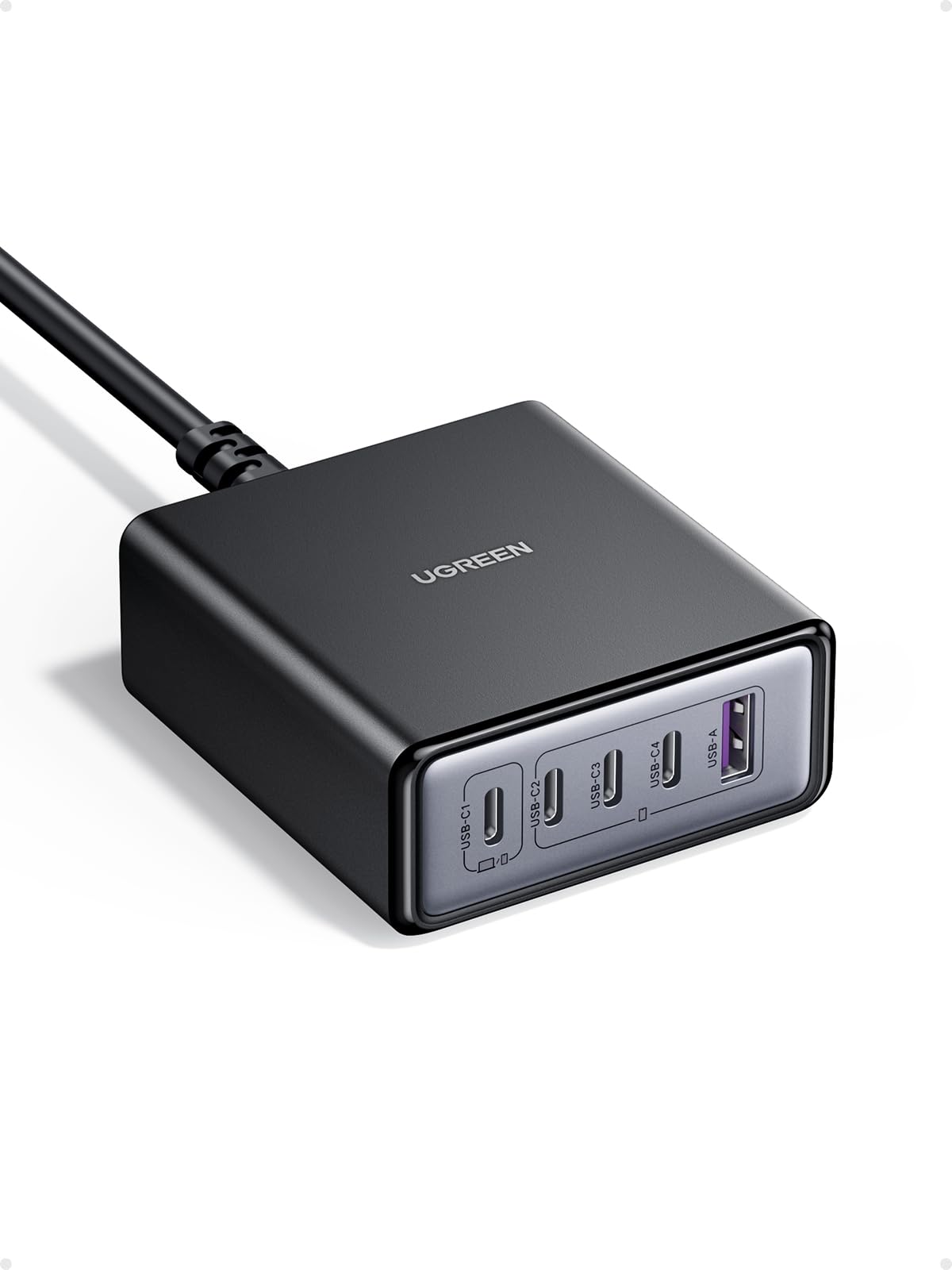 UGREEN Zapix Charger GaN Fast 5-port 65W – UGREEN Official Site