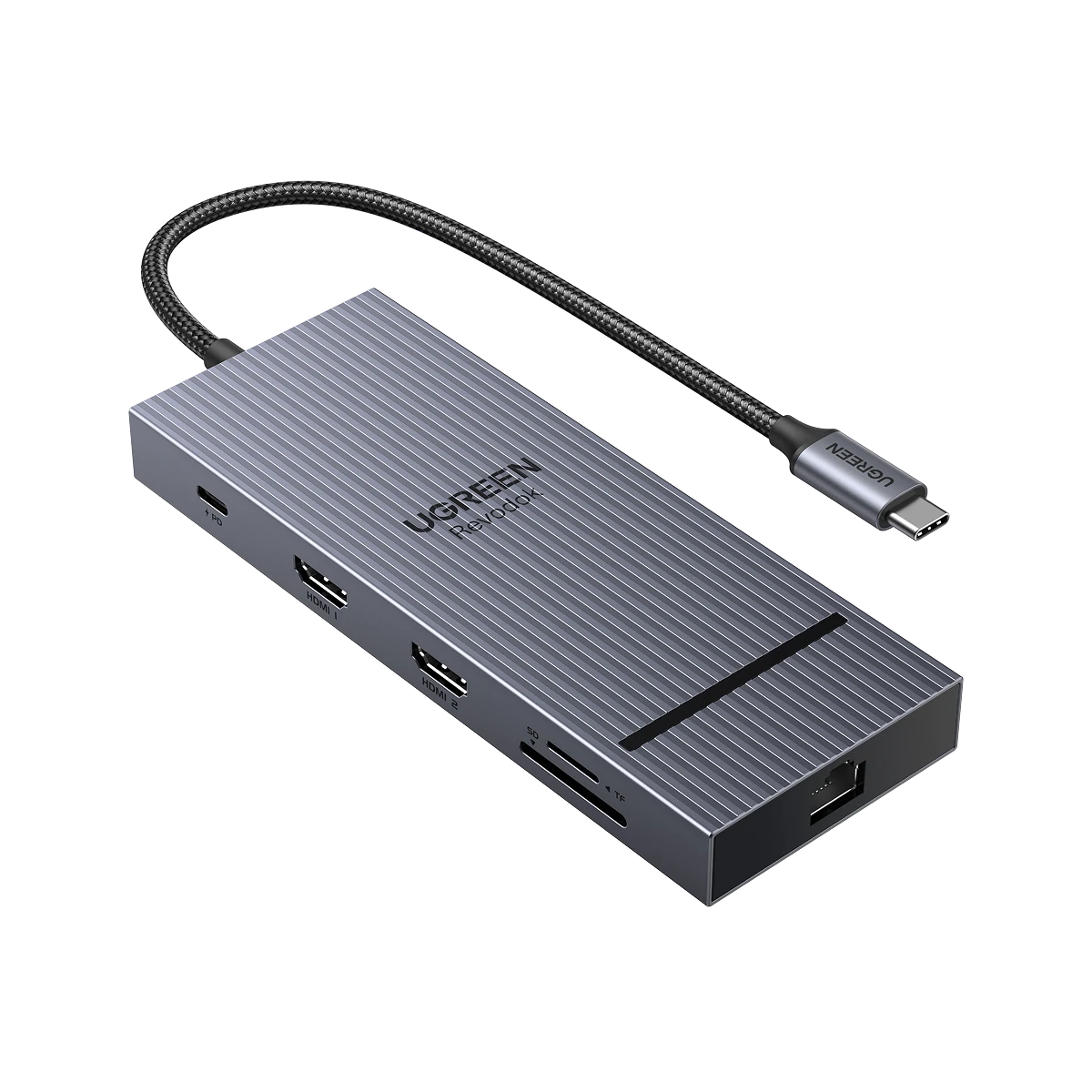 UGREEN Revodok Pro 2102 USB-C Hub 10-in-1 (2 × 4K@60Hz, 10 Gbps