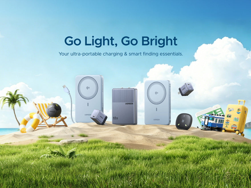 UGREEN Unveils New Charger Solutions and Trackers for Lightweight, Worry-Free Summer Trave