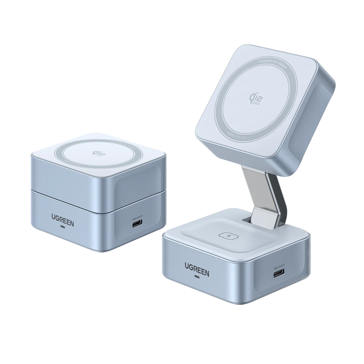 【新品未開封】UGREEN MagFlow Qi2 25w 10000mAh UGREEN 25W Qi 2.2 MagFlow Power Bank 10000mAh USB-C Magnetic