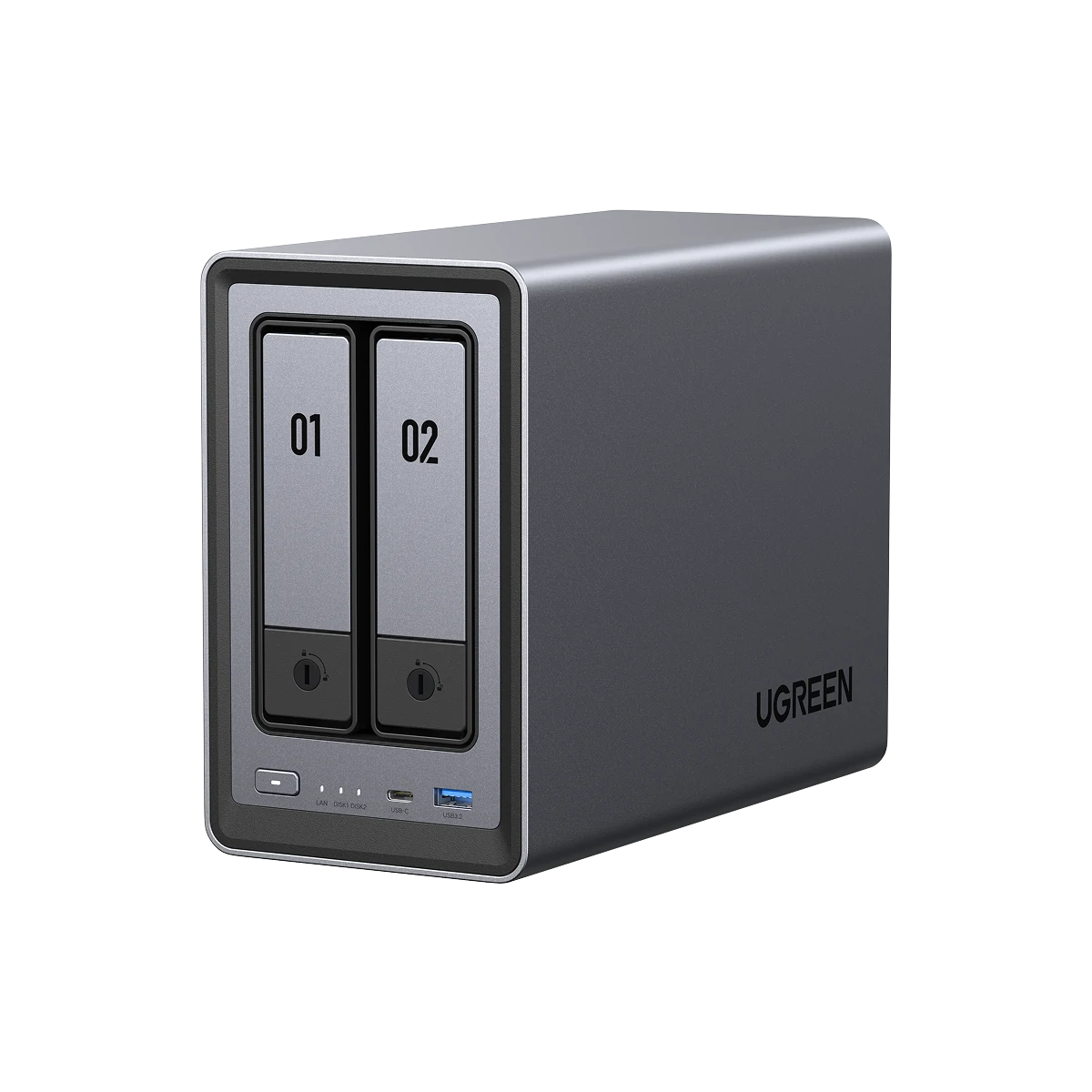UGREEN NASync DXP2800 2ベイNAS efca43cadc283cb02a2926604f3a54