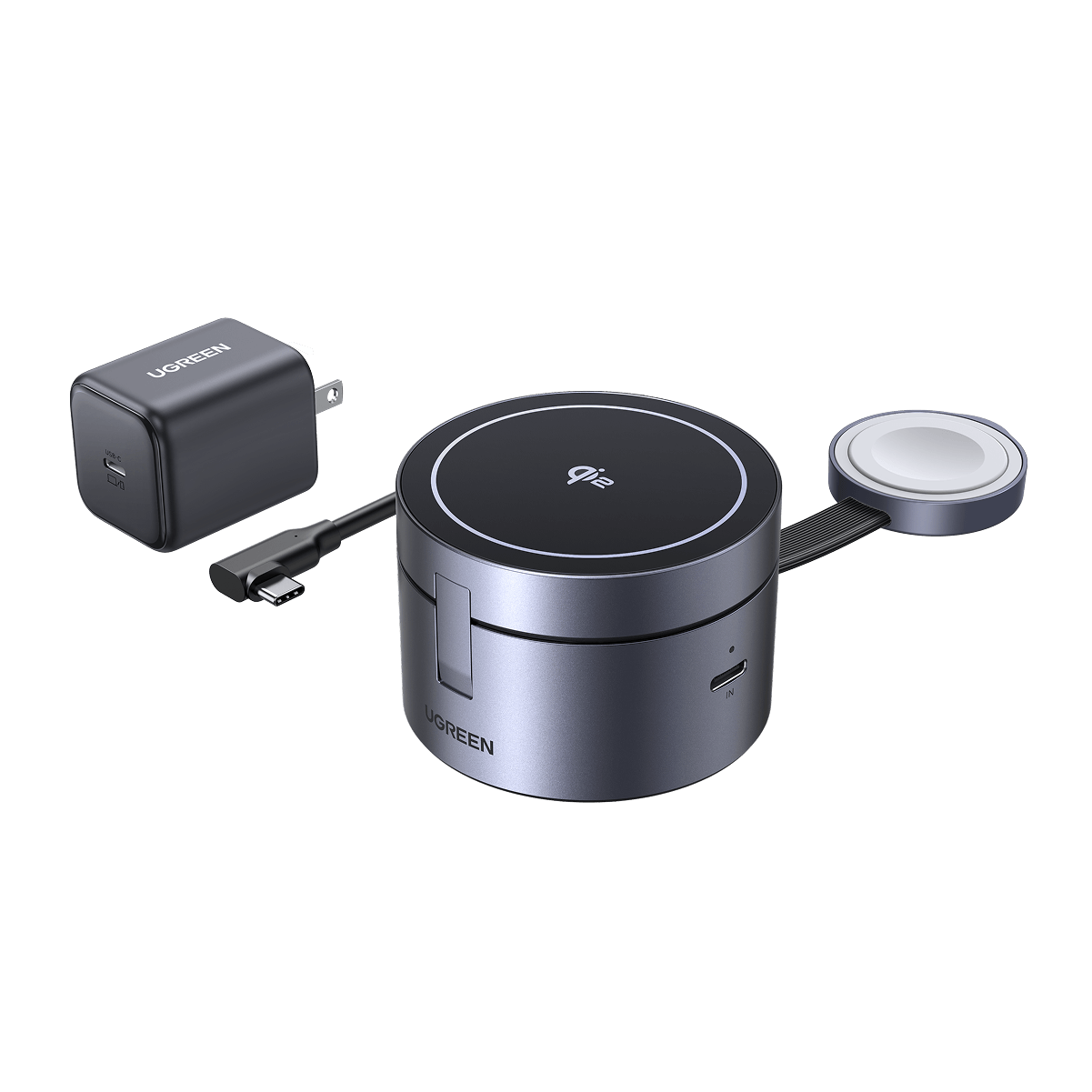 UGREEN Uno 3-in-1 Magnetic Wireless Charger 25W – UGREEN Official Site