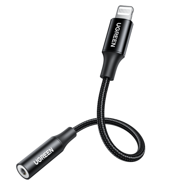 New Black Micro USB Jack to 3.5mm Headphone Earphone Adapter Socket Audio  Cable
