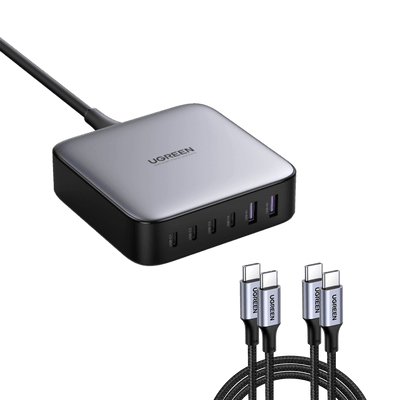 UGREEN Nexode 200W USB-C Desktop Charger Bundle