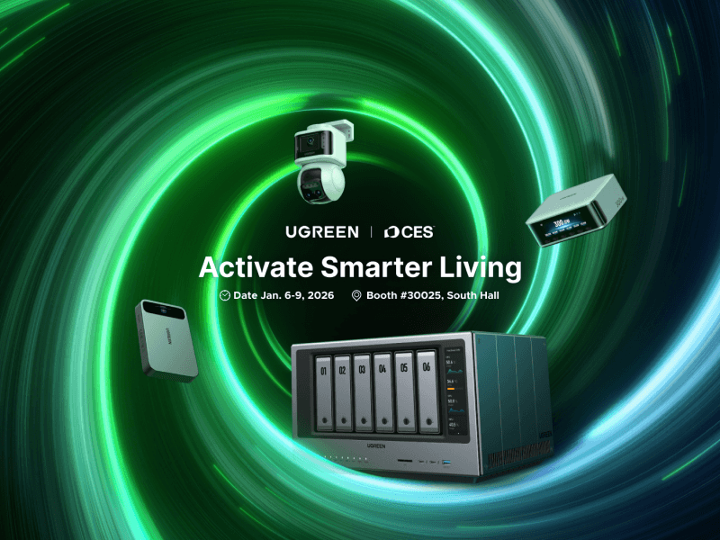 UGREEN Debuts New Smart Ecosystem at CES 2026, Led by AI NAS