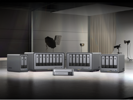 Ugreen's Inaugural Network Attached Storage NASync Series shown at NAB Show 2024