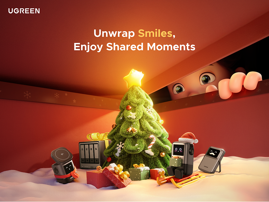 Unwrap Smiles This Christmas with UGREEN's Fun Festive Lineup