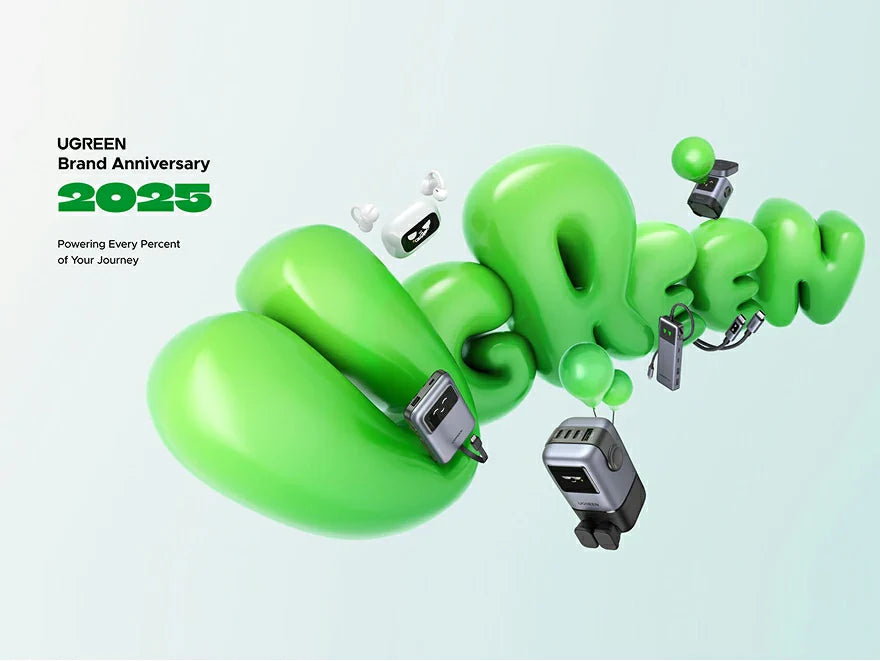 UGREEN Brand Anniversary 2025: Powering Every Percent of Your Journey