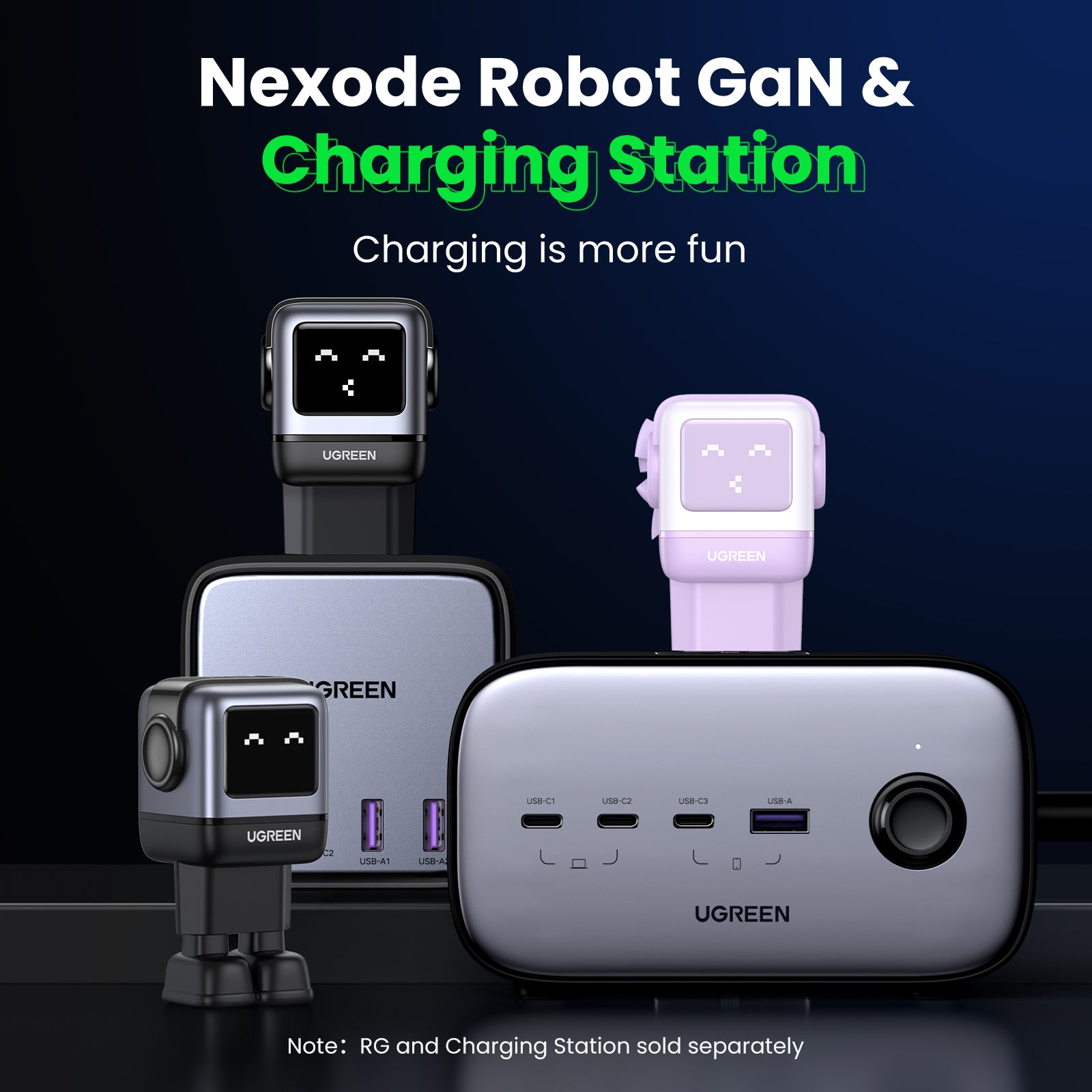 UGREEN Uno หัวชาร์จ 65W