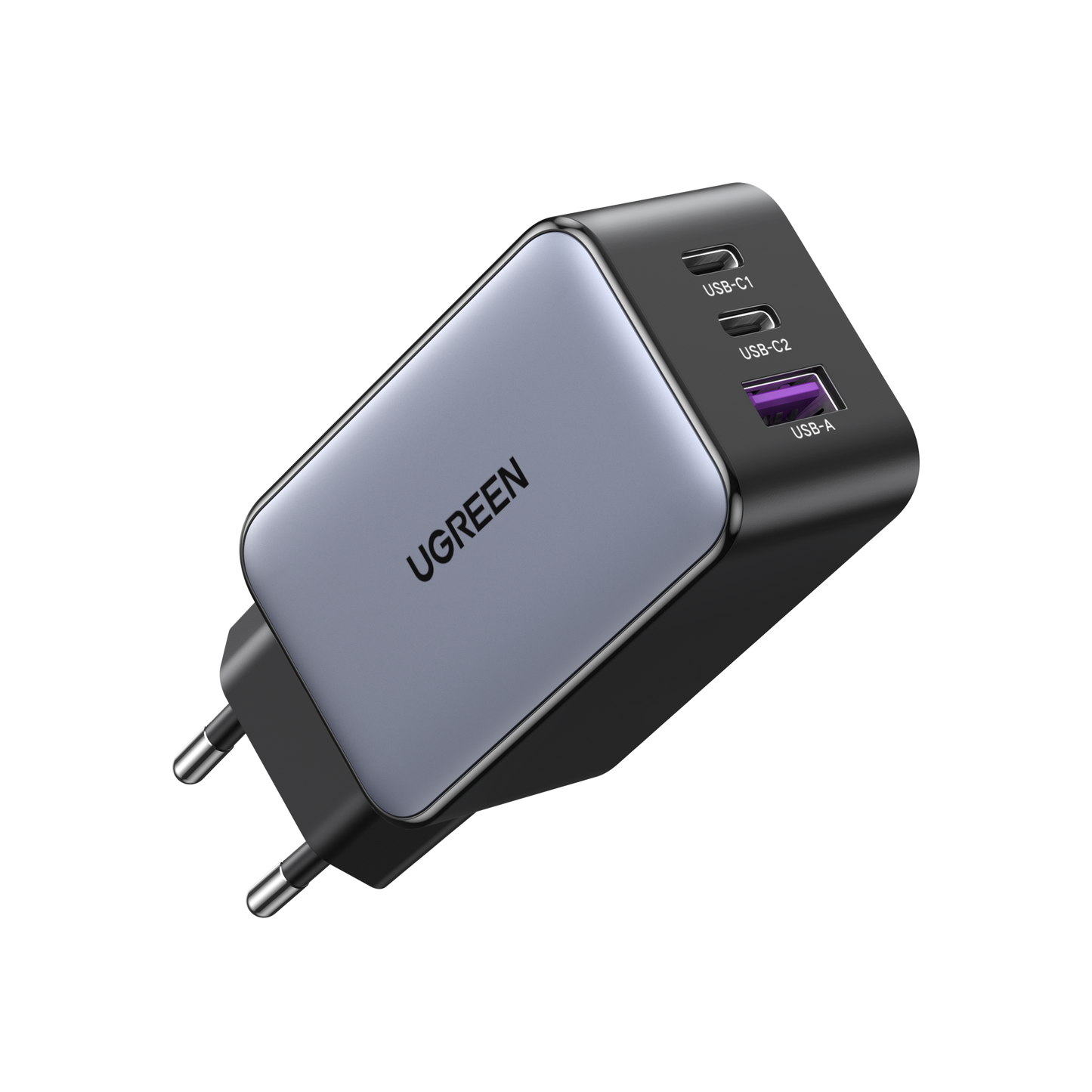 UGREEN Nexode หัวชาร์จ ชาร์จเร็ว 3 พอร์ต 65W