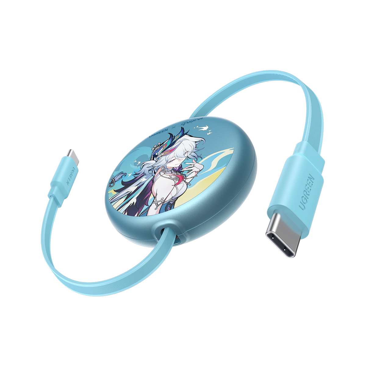 UGREEN Nexode Retractable USB-C Cable Honkai: Star Rail Edition