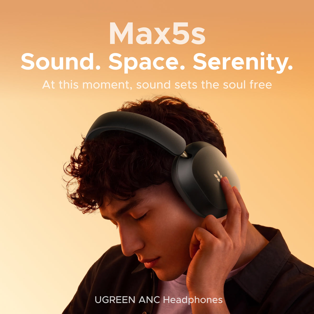 UGREEN Studio Max5s Bluetooth Earpods Black