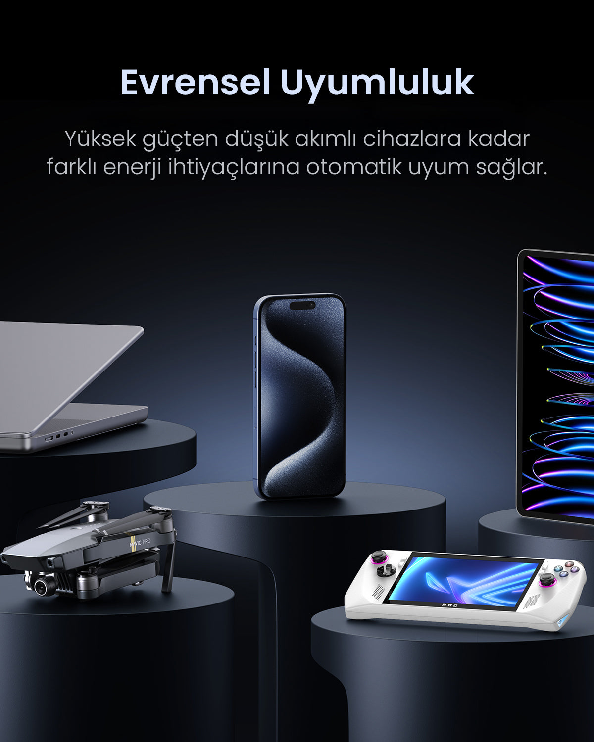 UGREEN Nexode Pro Taşınabilir Güç İstasyonu 48000mAh 300W (Akıllı