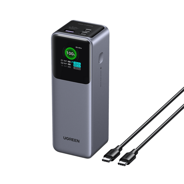 UGREEN Nexode Power Bank 25000mAh 200W with Smart Digital