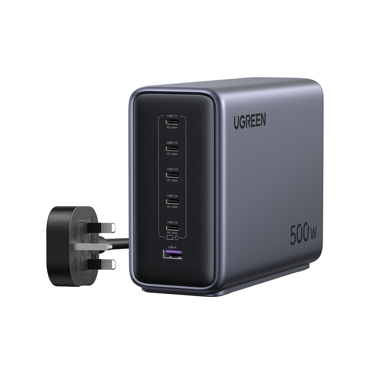UGREEN Nexode Charger Desktop 6-Port 500W