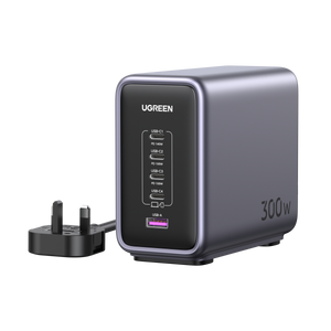 UGREEN Nexode شاحن مكتبي خمسة منافذ 300 واط
