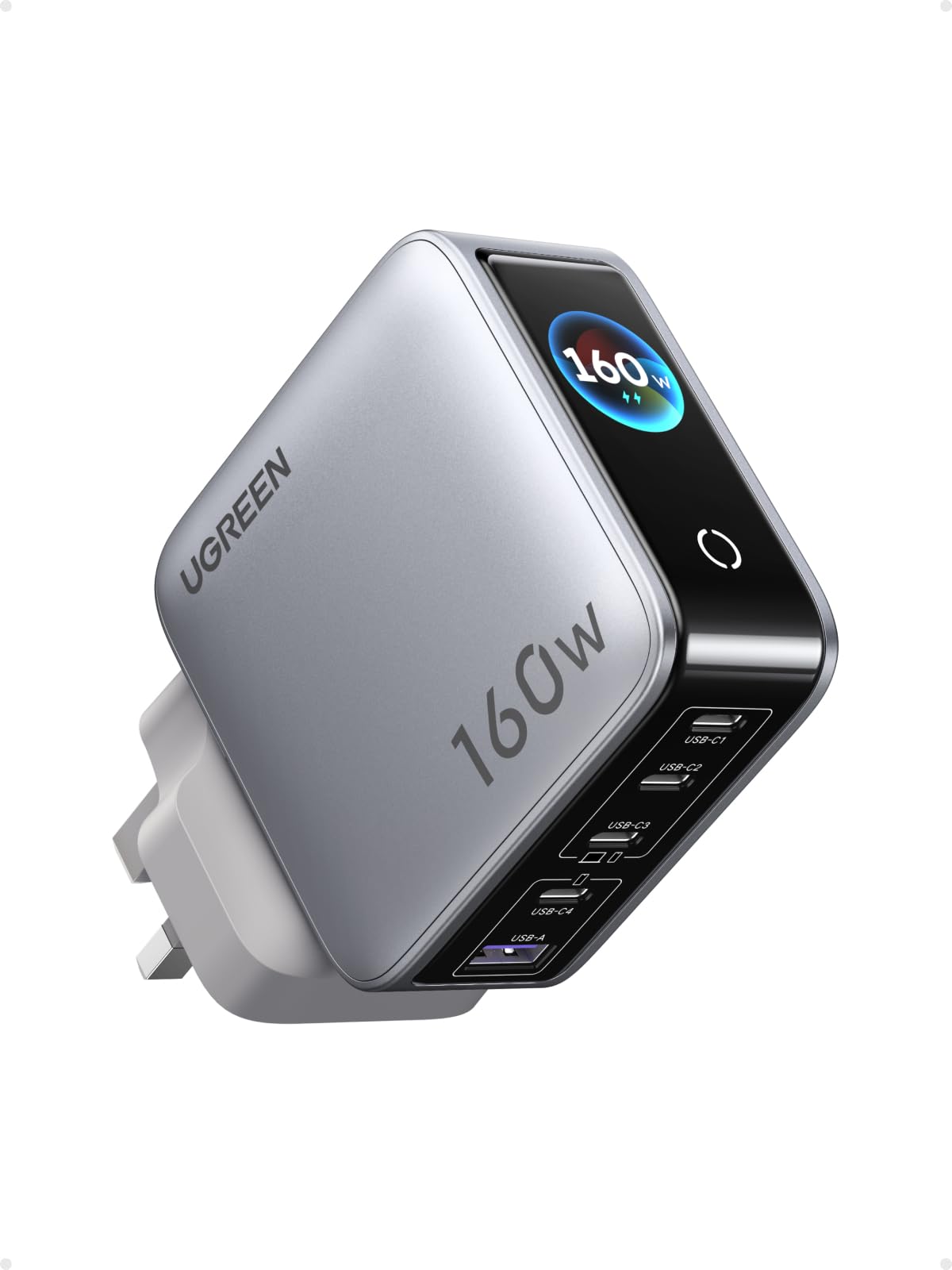 UGREEN Nexode Pro 160W 5-Port USB-C Charger