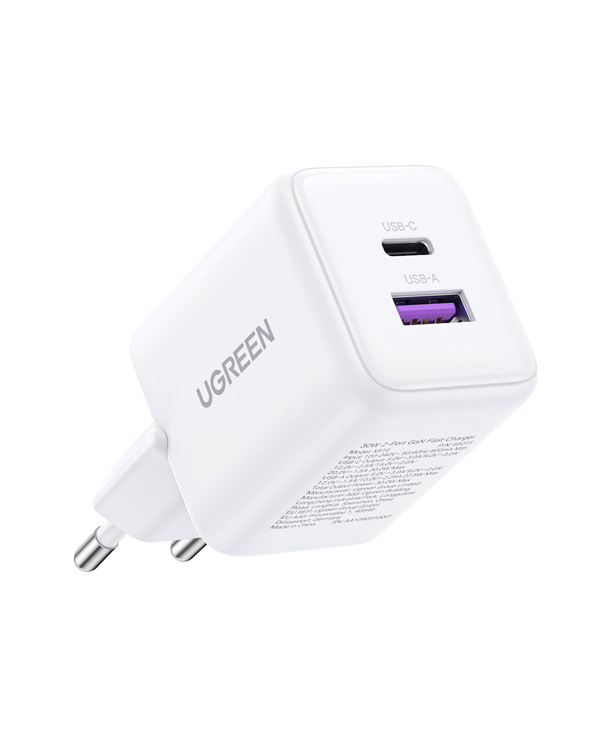 UGREEN Zapix 30W 2 Port Şarj Cihazı