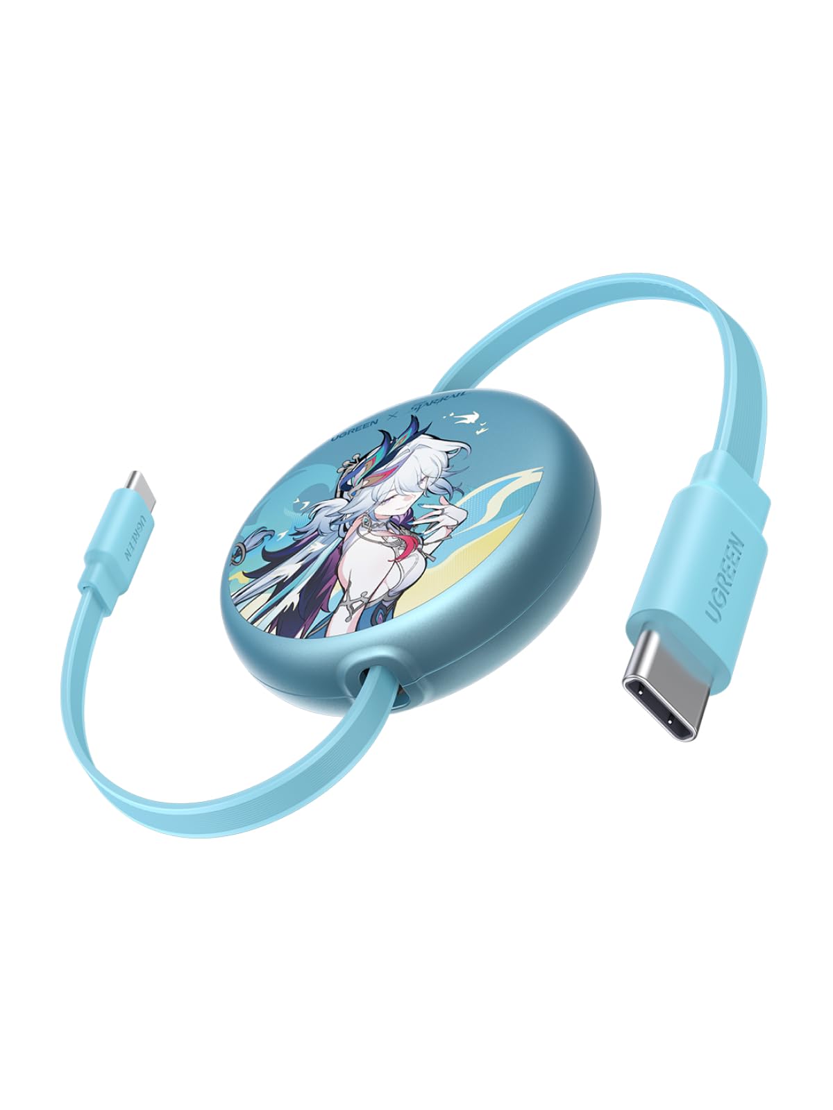 UGREEN Nexode Retractable USB-C Cable Honkai: Star Rail Edition