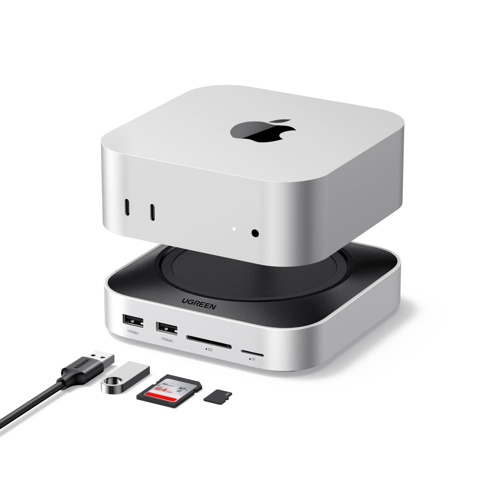 Apple Mac mini（M4） + UGREEN ドッキングステーション UGREEN Mac mini M4/M4 Pro Dock 11-in-1 – UGREEN Official Site