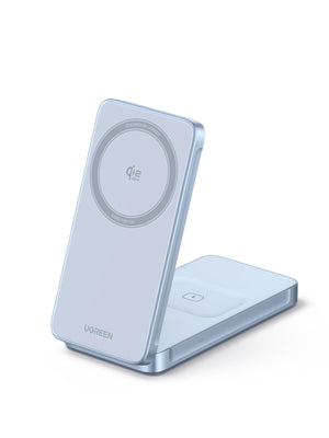 UGREEN MagFlow 2-in-1 Magnetic Wireless Charger 25W