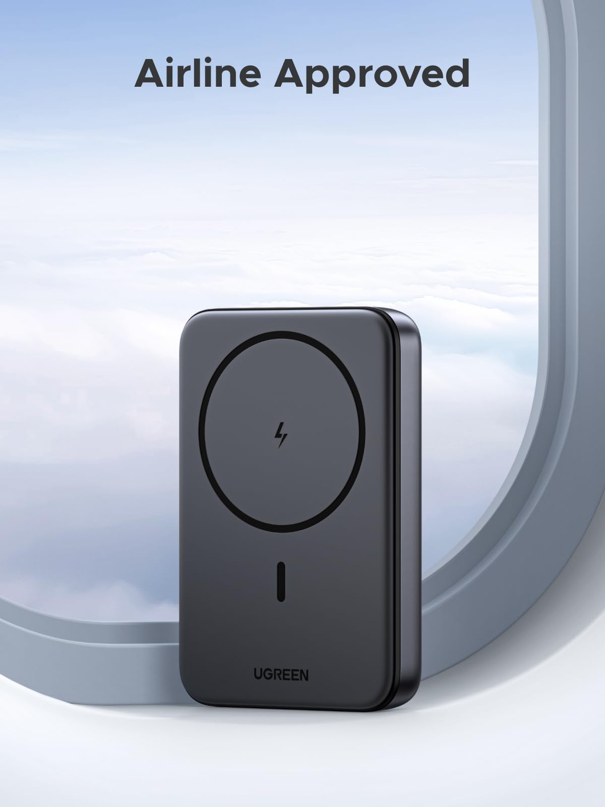 UGREEN Magnetic Power Bank,10,000mAh 7.5W