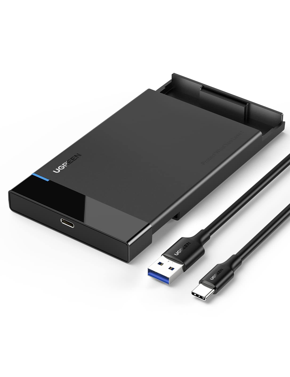 UGREEN 2.5" USB C Hard Drive Enclosure USB 3.0 to SATA III Adapter