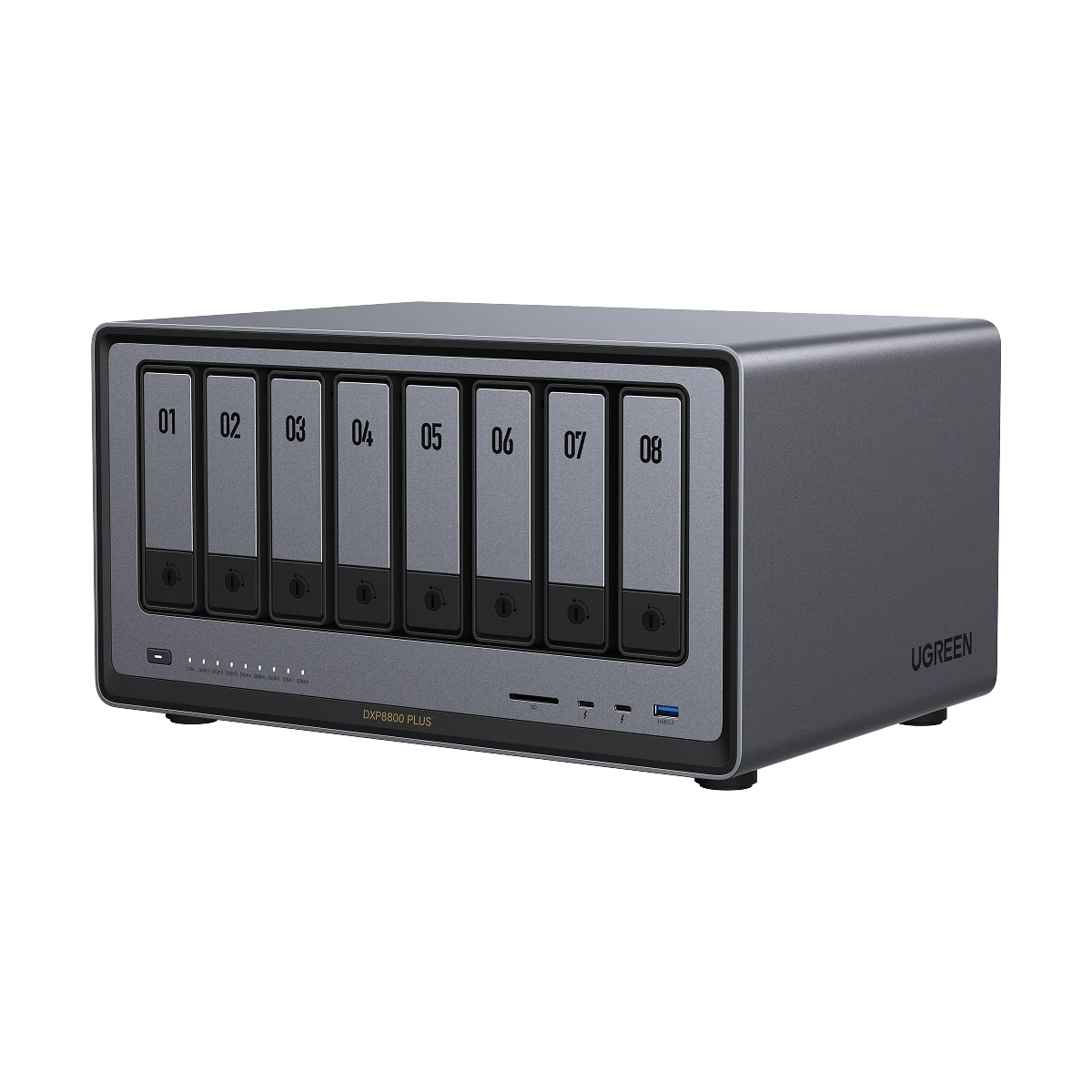 UGREEN NASync DXP8800 Plus 8-Bay Desktop NAS, CPU Intel i5 1235u 10-Core