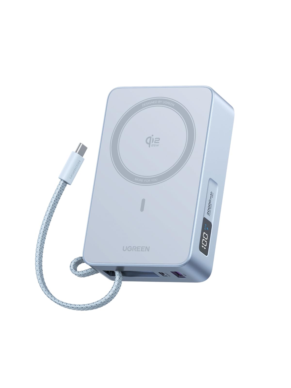 UGREEN MagFlow Magnetic Power Bank 20000mAh 25W