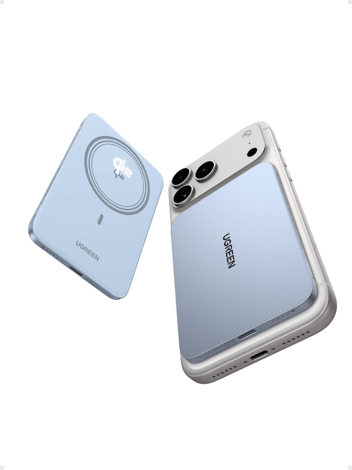 UGREEN MagFlow Air Magnetic Power Bank 5000mAh 15W