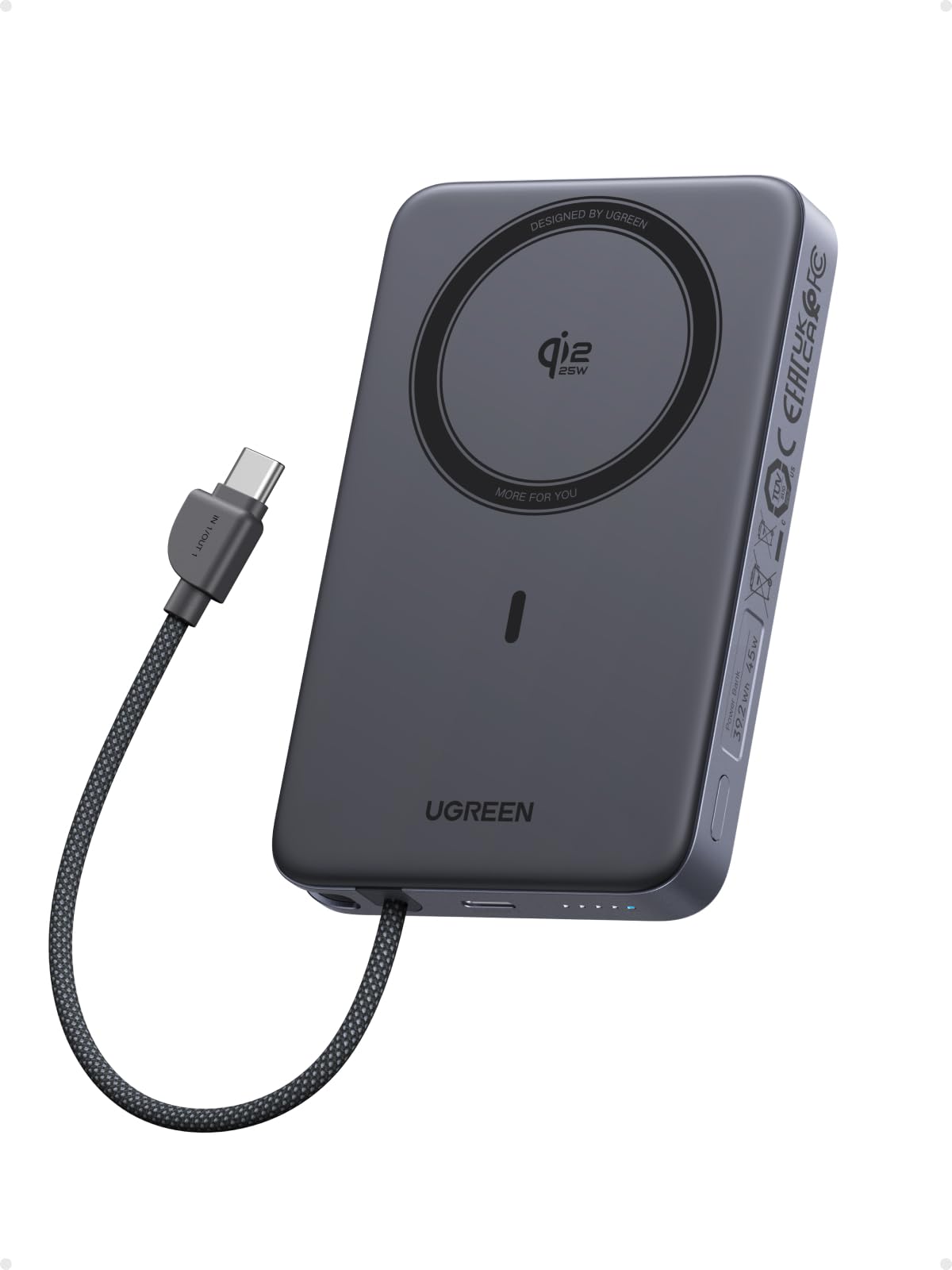 UGREEN MagFlow Air Magnetic Power Bank 10000mAh 25W