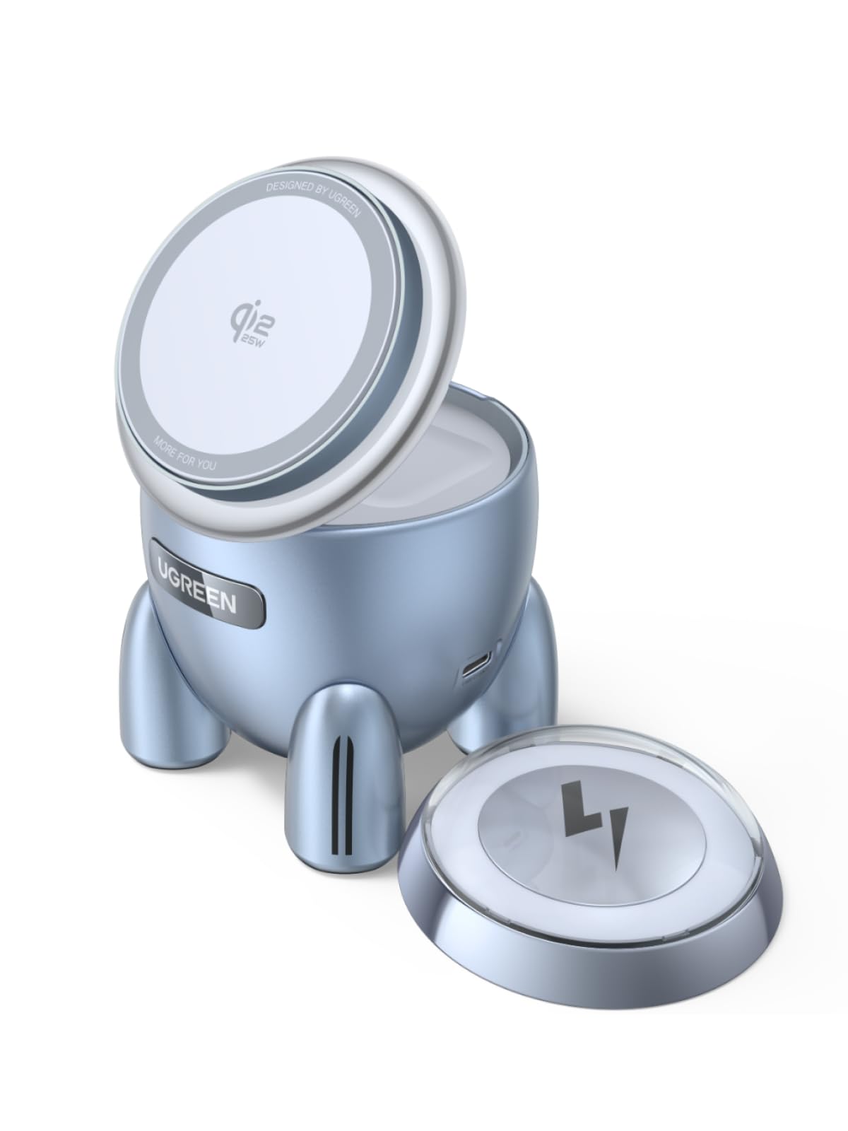 UGREEN UNO Rocket Shape Wireless Charger 25W