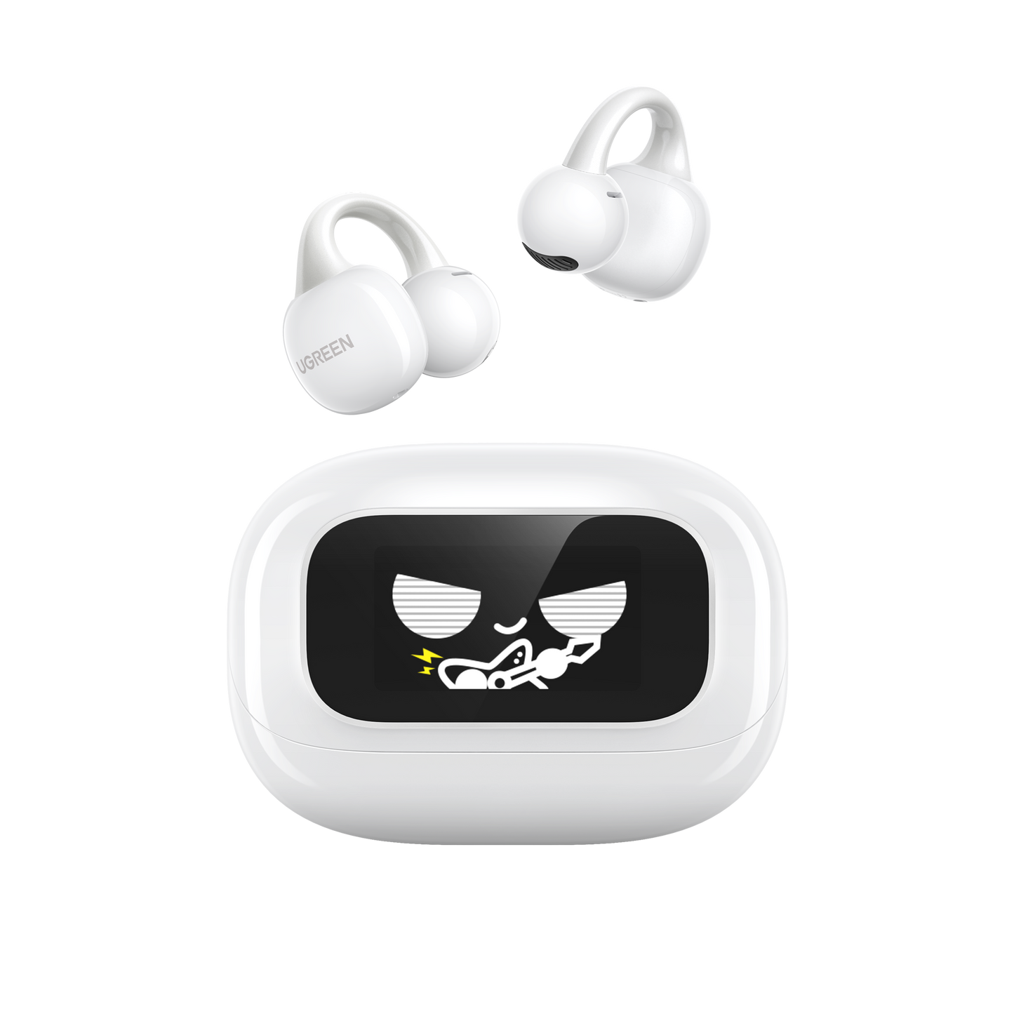 UGREEN ClipBuds Magic Open-Ear Earbuds with Smart Touchscreen