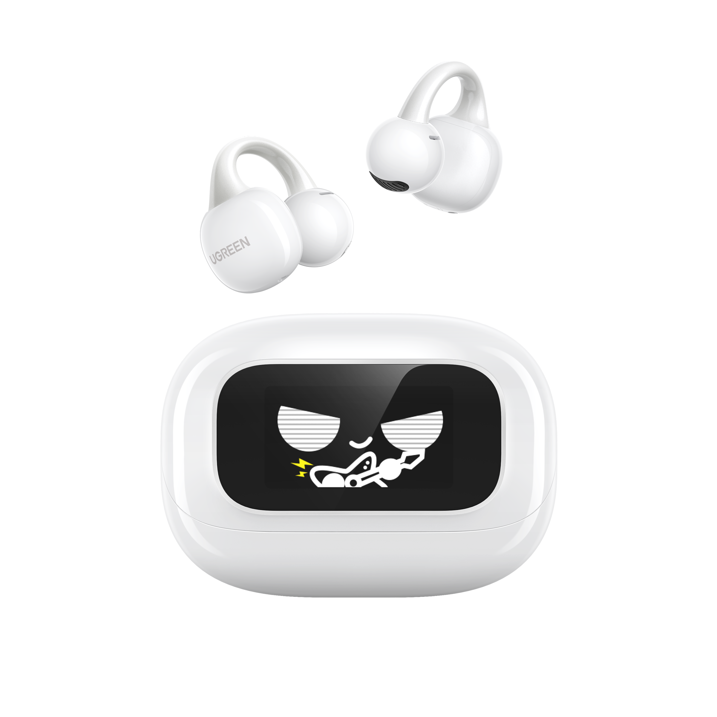 UGREEN ClipBuds Magic หูฟังไร้สายแบบ Open-ear มีหน้าจอสัมผัส