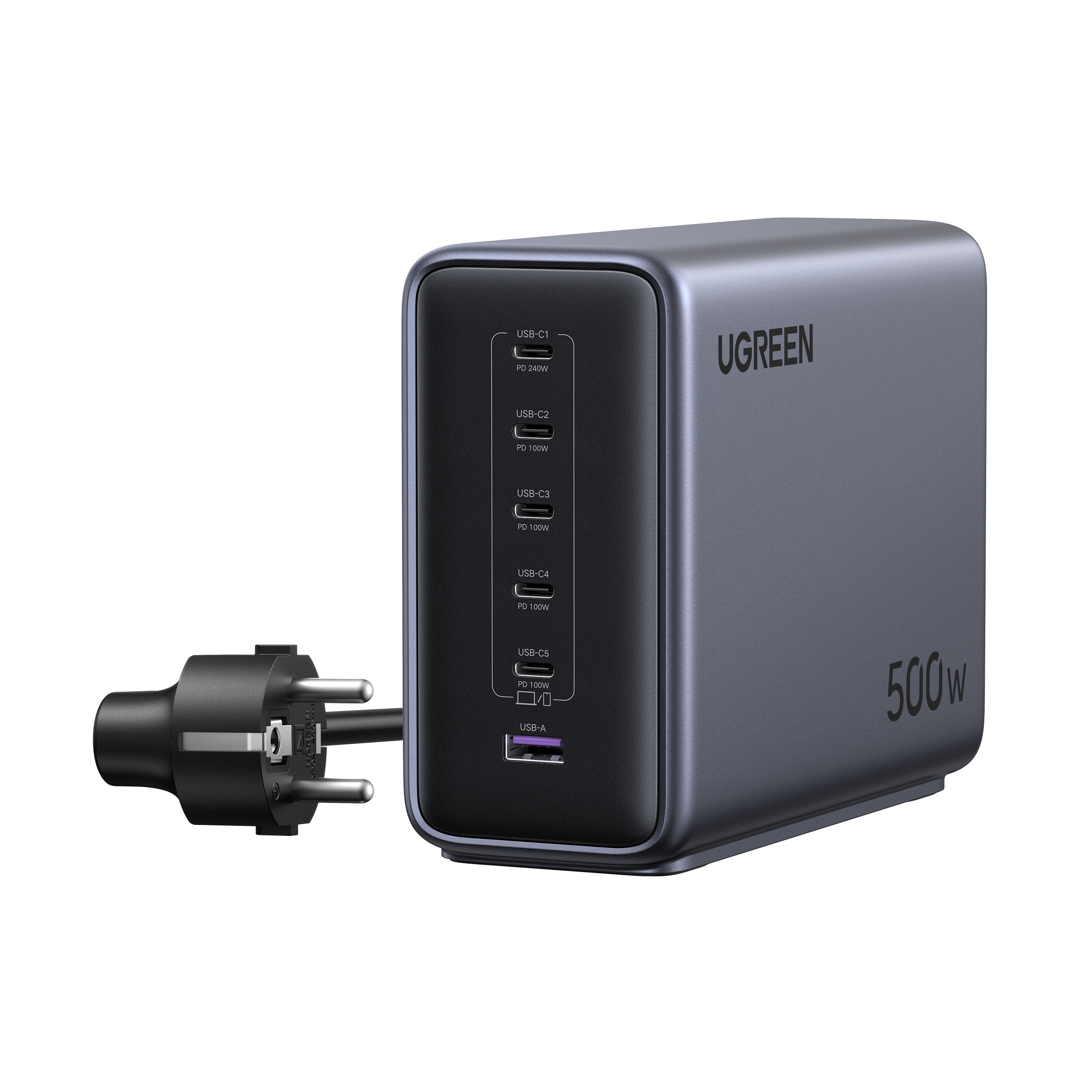 UGREEN Nexode 500W 6-Port GaN Desktop Fast Charger