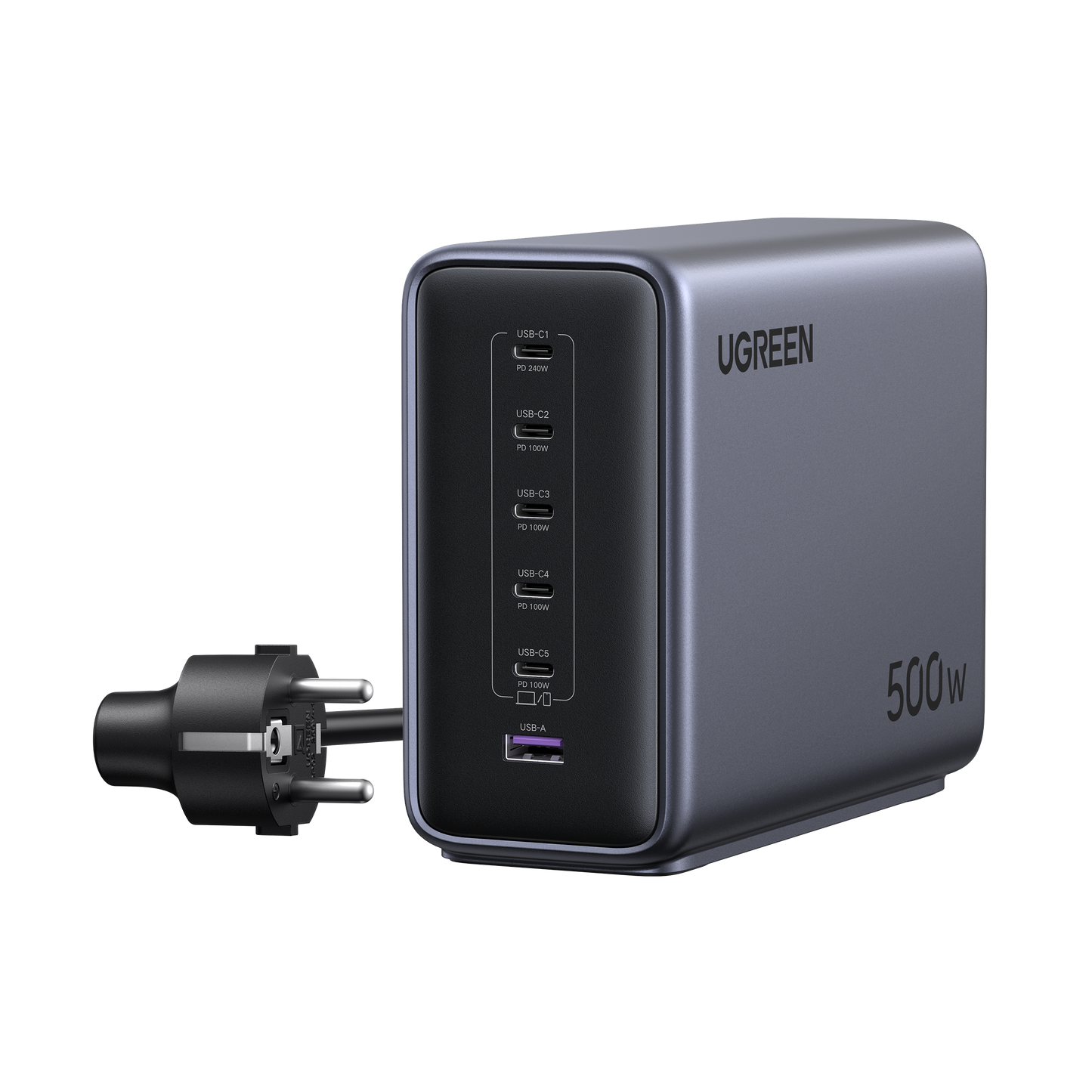 UGREEN Nexode 500W 6-Port GaN Desktop Fast Charger