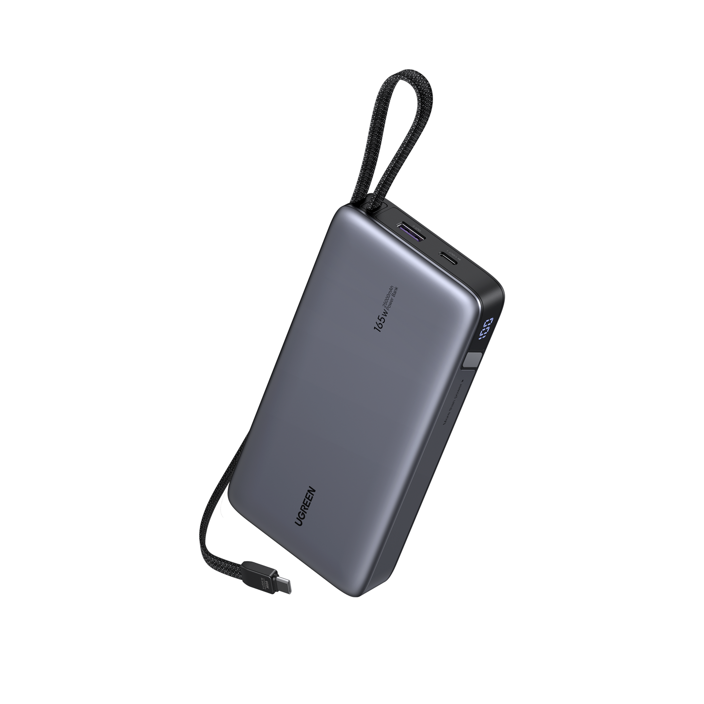 UGREEN Nexode Power Bank 25000mAh 165W with Built-in USB-C Cable UGREEN Nexode Power Bank 25000mAh 165W with Built-in USB-C Cable