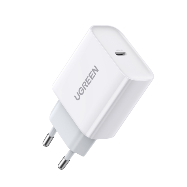 UGREEN Fast Charging Power Adapter with PD 20W EU (White)
