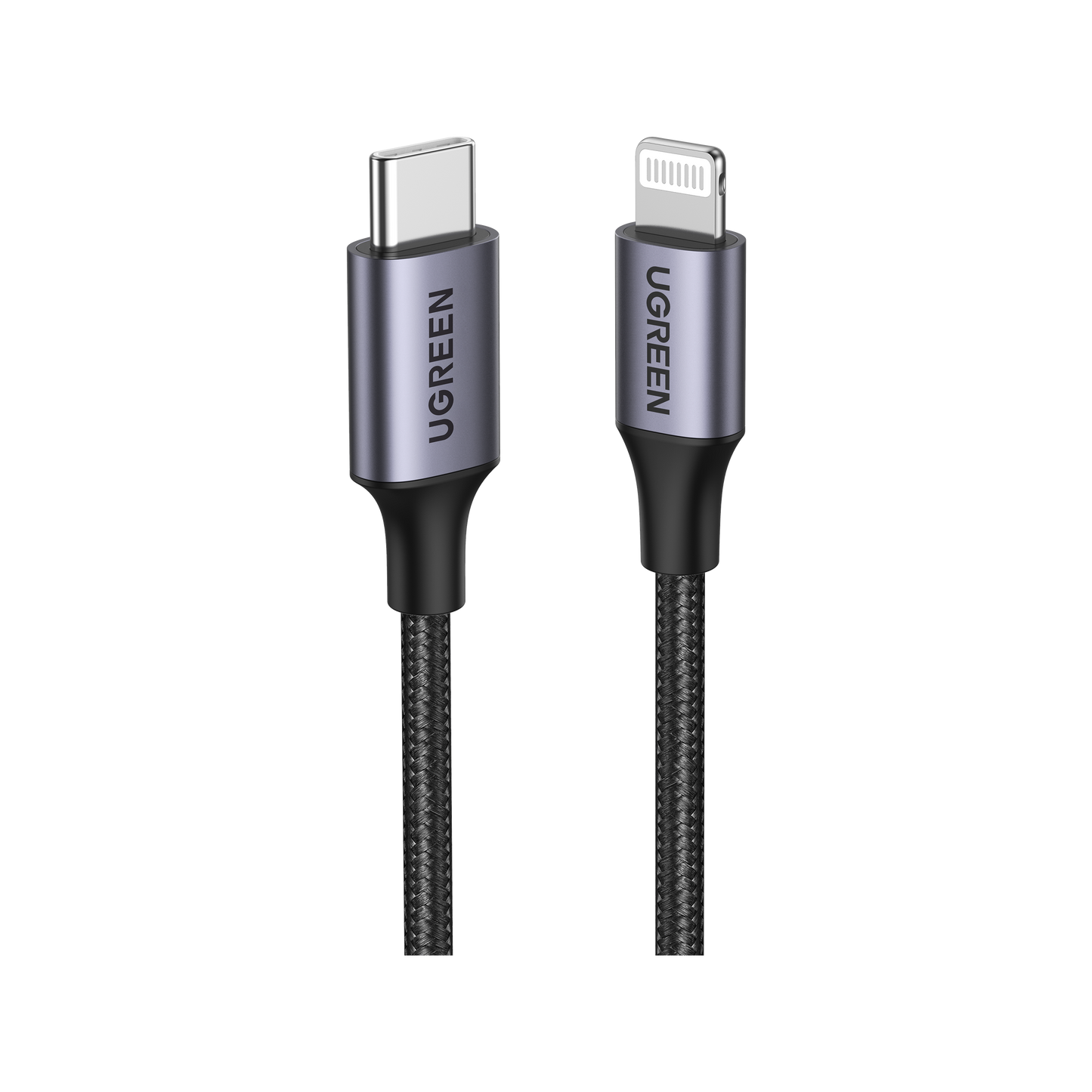 UGREEN كابل USB-C إلى Lightning نوع مُجدول