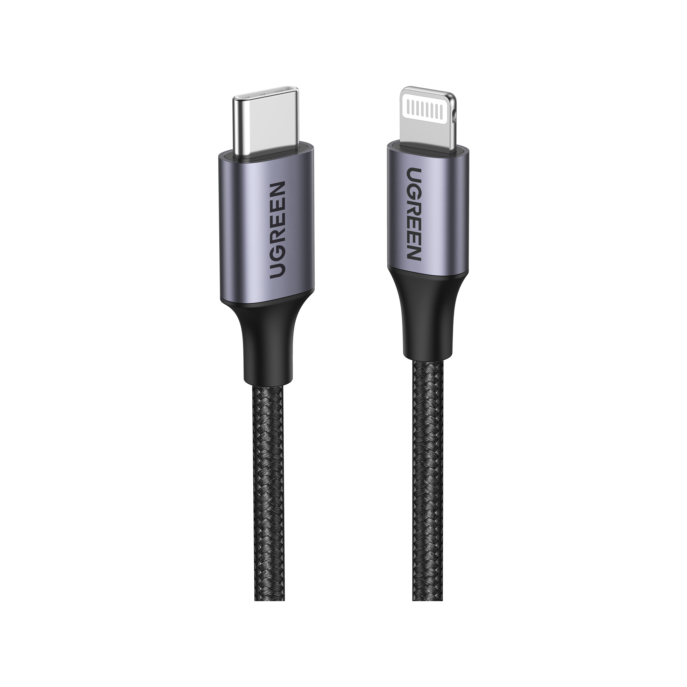 UGREEN كابل USB-C إلى Lightning نوع مُجدول