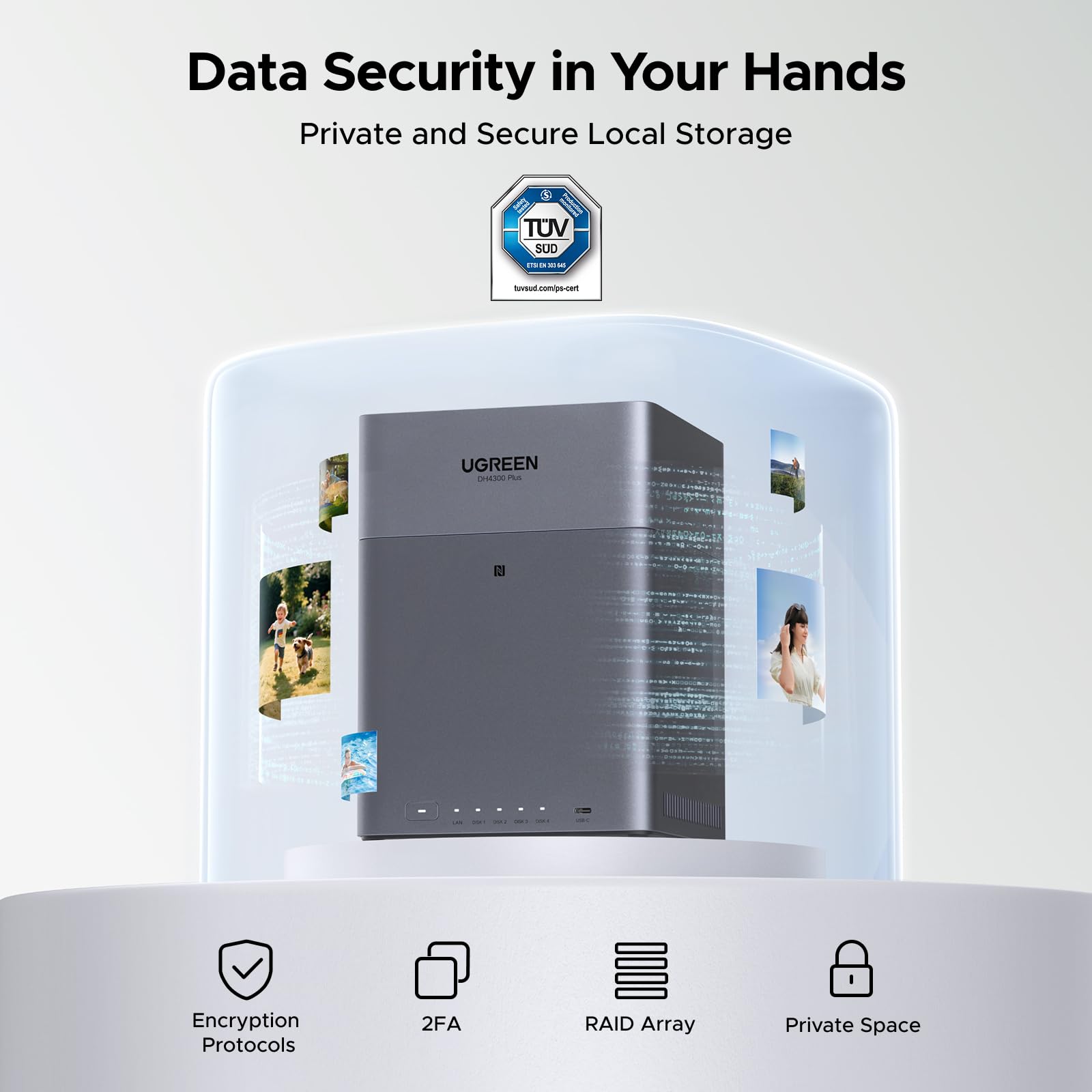 UGREEN NASync DH4300 Plus – UGREEN Official Site