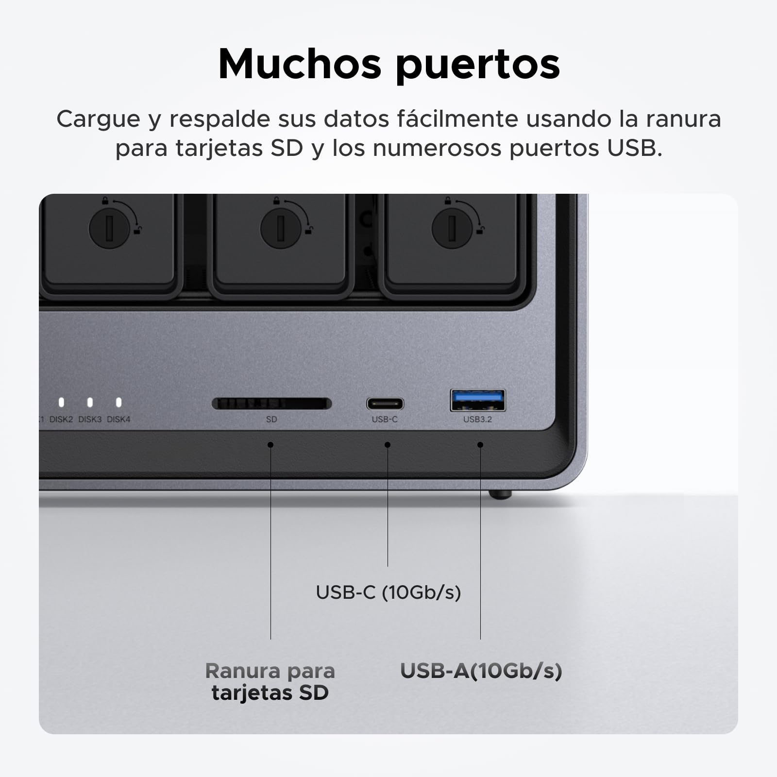 UGREEN NASync DXP4800, NAS de escritorio de 4 bahías, CPU Intel