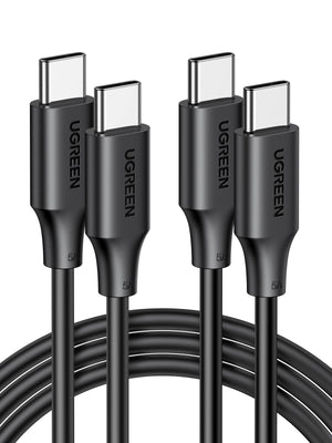 UGREEN كابل USB-C بقدرة 100 واط نوع PVC (عبوة 2)