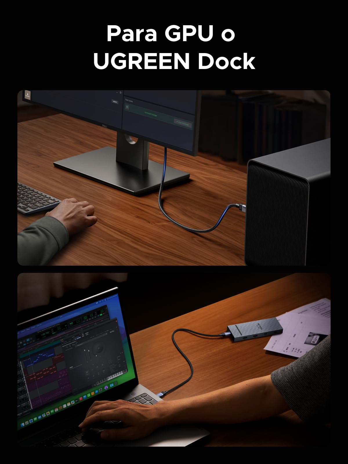 UGREEN 240W USB C Cable 40Gbps USB4.0 GEN3, 3FT