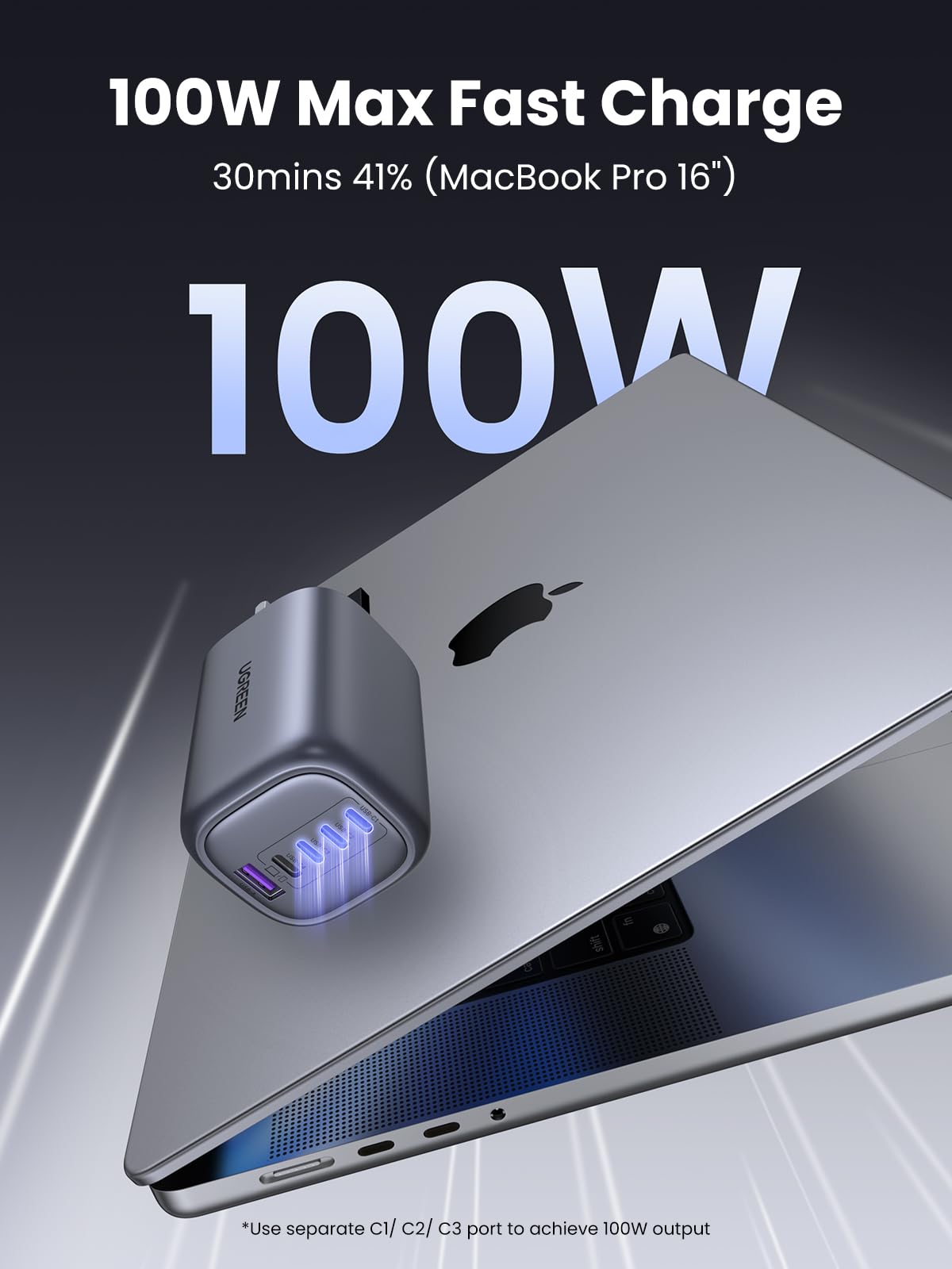 UGREEN Nexode Charger GaN Fast 5-Port 100W