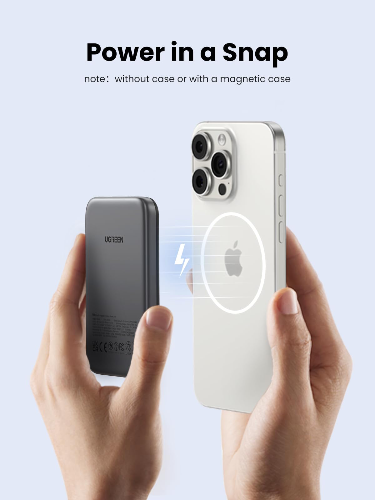 UGREEN Zapix Magsafe Power Bank 15W 5000mAh