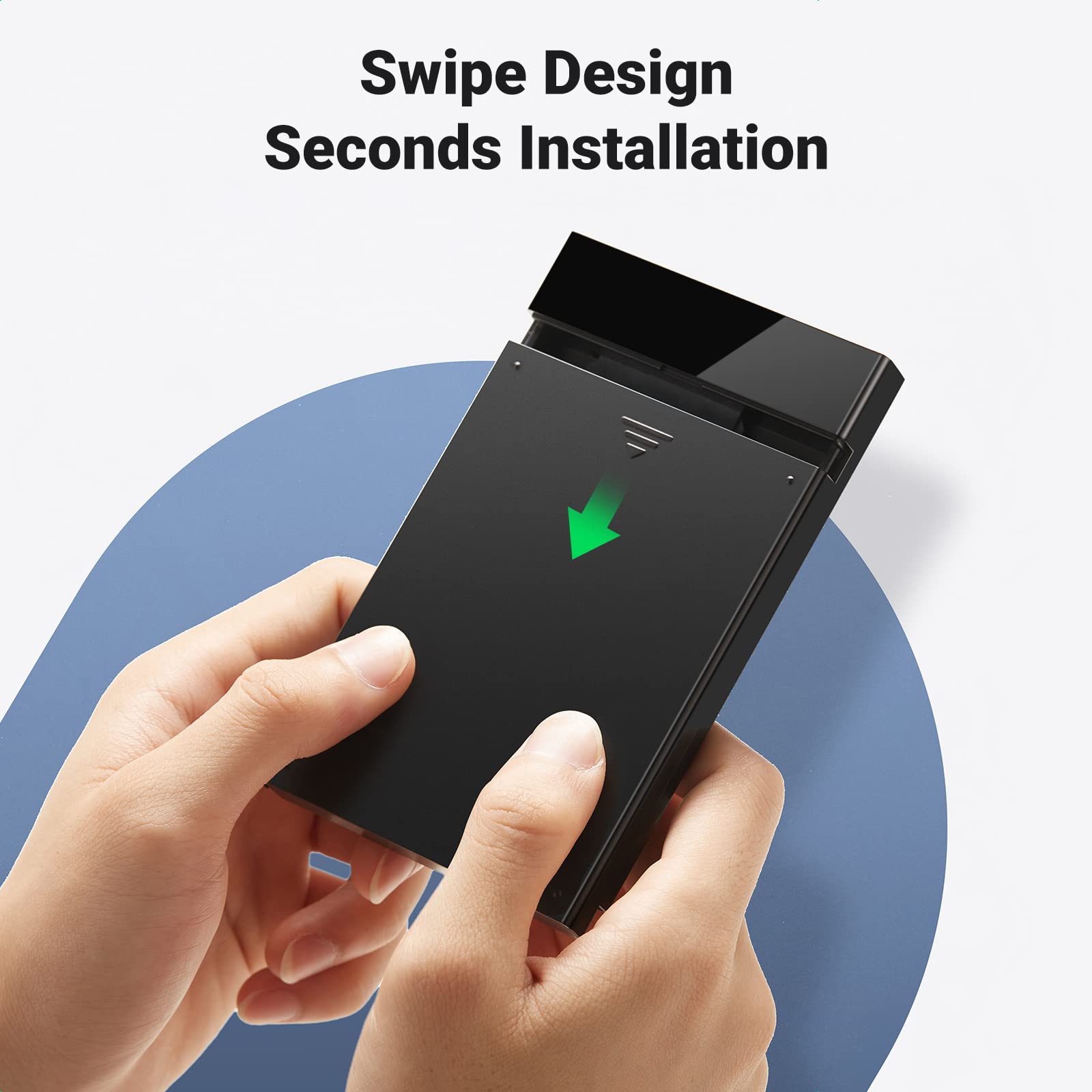 UGREEN 2.5" USB C Hard Drive Enclosure USB 3.0 to SATA III Adapter